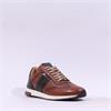 Ambitious Slow Side Panel Laced Trainer - Cognac